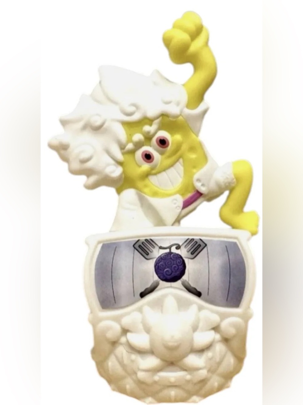 2026 McDonald's Happy Meal SpongeBob x One Piece Toy#09 Spongebob & Gear 5 Luffy